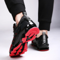 Novo estilo de moda marca voar malha sapatos de corrida voando tecido respirável sapatos de caminhada de fitness